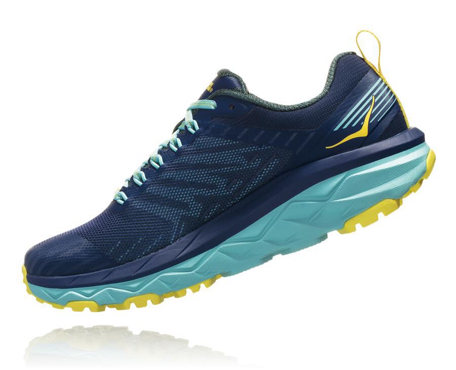 Hoka One One Trailsko Dame - Challenger Atr 5 - Blå - 175096NMQ